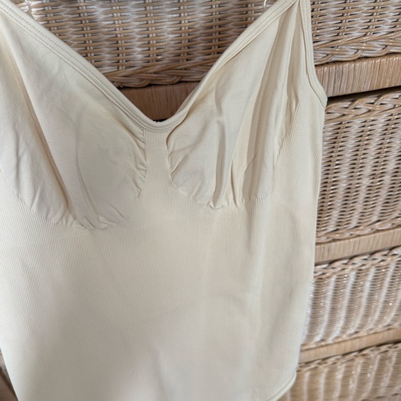 Cream Colored Compression Bodysuit - Picture 2 of 5